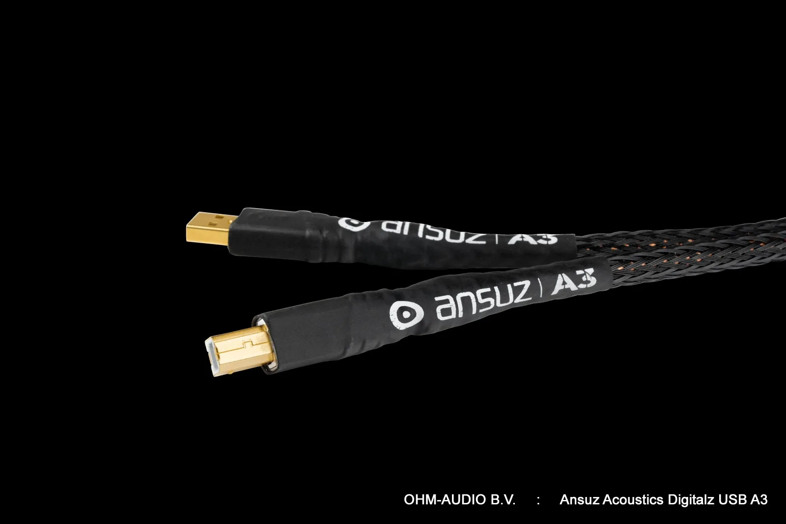 Ansuz Acoustics Digitalz A3 USB, 2,00m, Câble USB Interlink Haut de Gamme, Nouveau