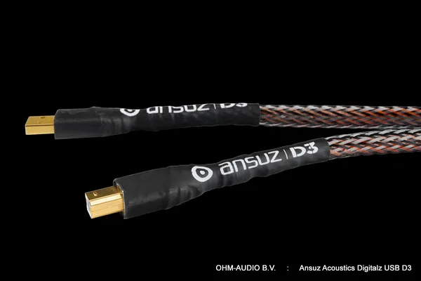 Ansuz Acoustics Digitalz D3 USB, 2.00m, High End Line Audio Grade USB Interlink, Neu