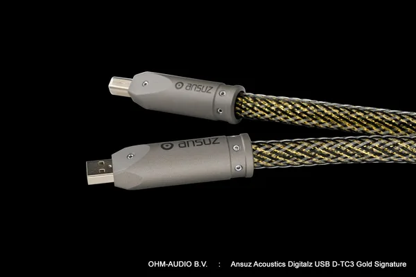 Ansuz Acoustics Digitalz D-TC3 Gold Signature USB, 2,00m, Ultra Reference USB Interlink, Neu