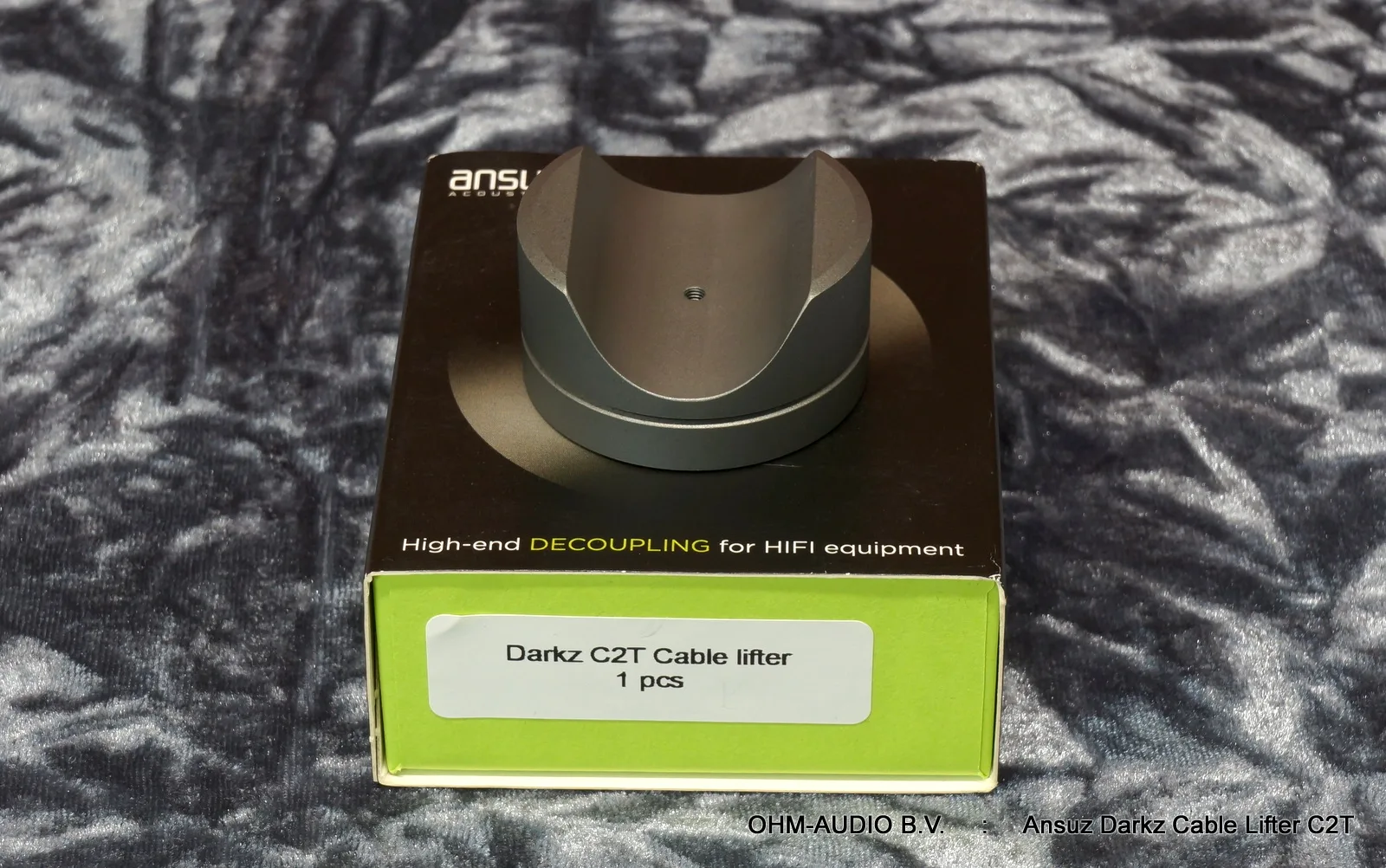 Ansuz Acoustics Darkz C2T Cable Lifter, letzter Bestand im Ausverkauf