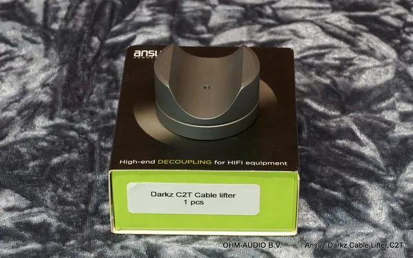 Ansuz Acoustics Darkz C2T Cable Lifter, letzter Bestand im Ausverkauf
