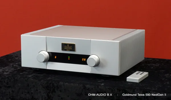 Goldmund Telos 590 Nextgen II, Geintegreerde Klasse A/B Versterker met DAC Functie