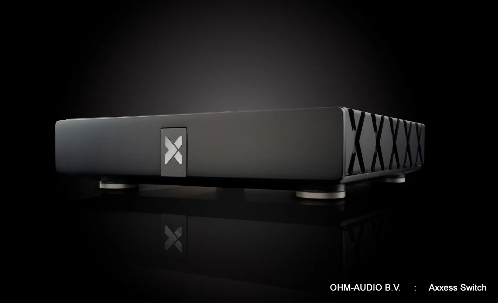 Axxess Switch SE, Commutateur Réseau Audiophile, Édition Spéciale, 5 Ports, Alimentation Mode Résonant