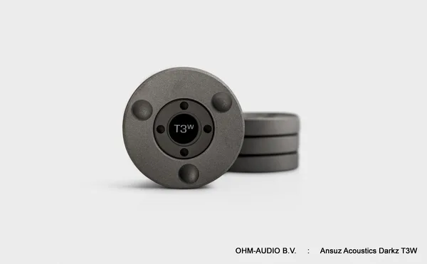 Ansuz Acoustics Darkz T3W Entkoppler, Resonance Control, Titan / Wolfram