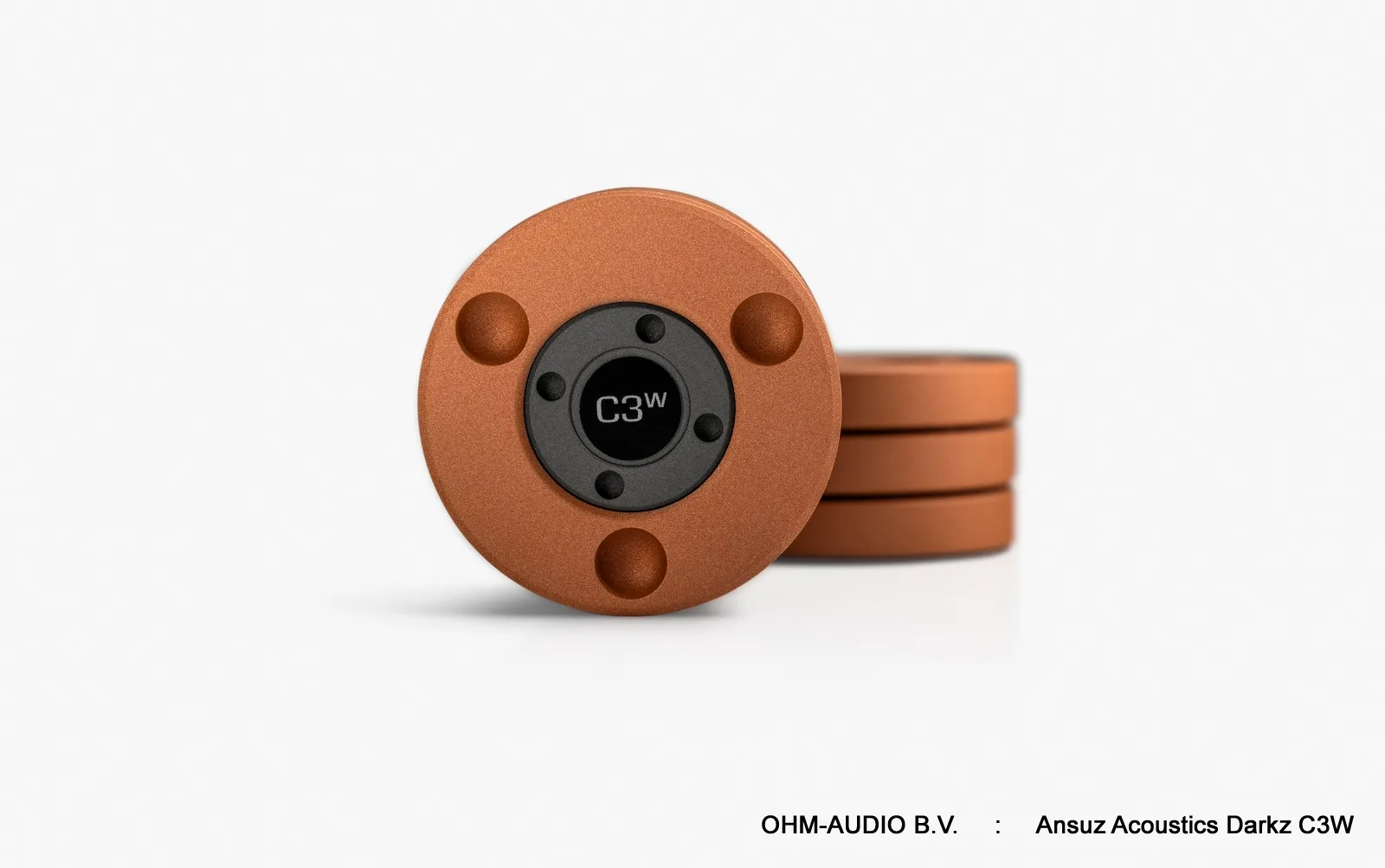 Ansuz Acoustics Darkz C3W Découpleur, Resonance Control, Cuivre / Tungstène