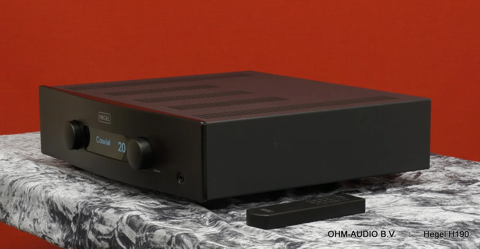 Hegel H190, Geïntegreerde Versterker, 250 Watt, DLNA Steamer & DAC, Incl Verpakking : SOLD