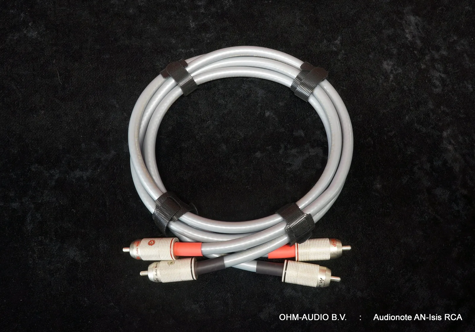 Interconnexion Audio Note AN-ISIS Cuivre, RCA, 1,0 Mètre, OVP, Occasion : VENDU