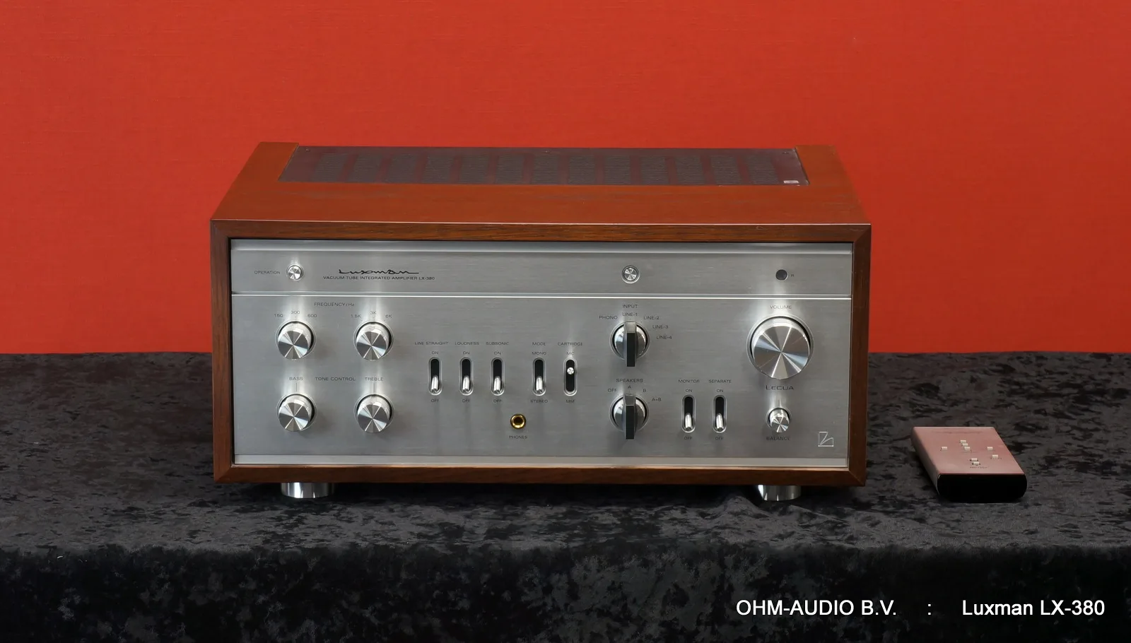 Luxman LX-380, Integrated Tube Amplifier, Original Packaging, Perfect Condition : SOLD to Poland
