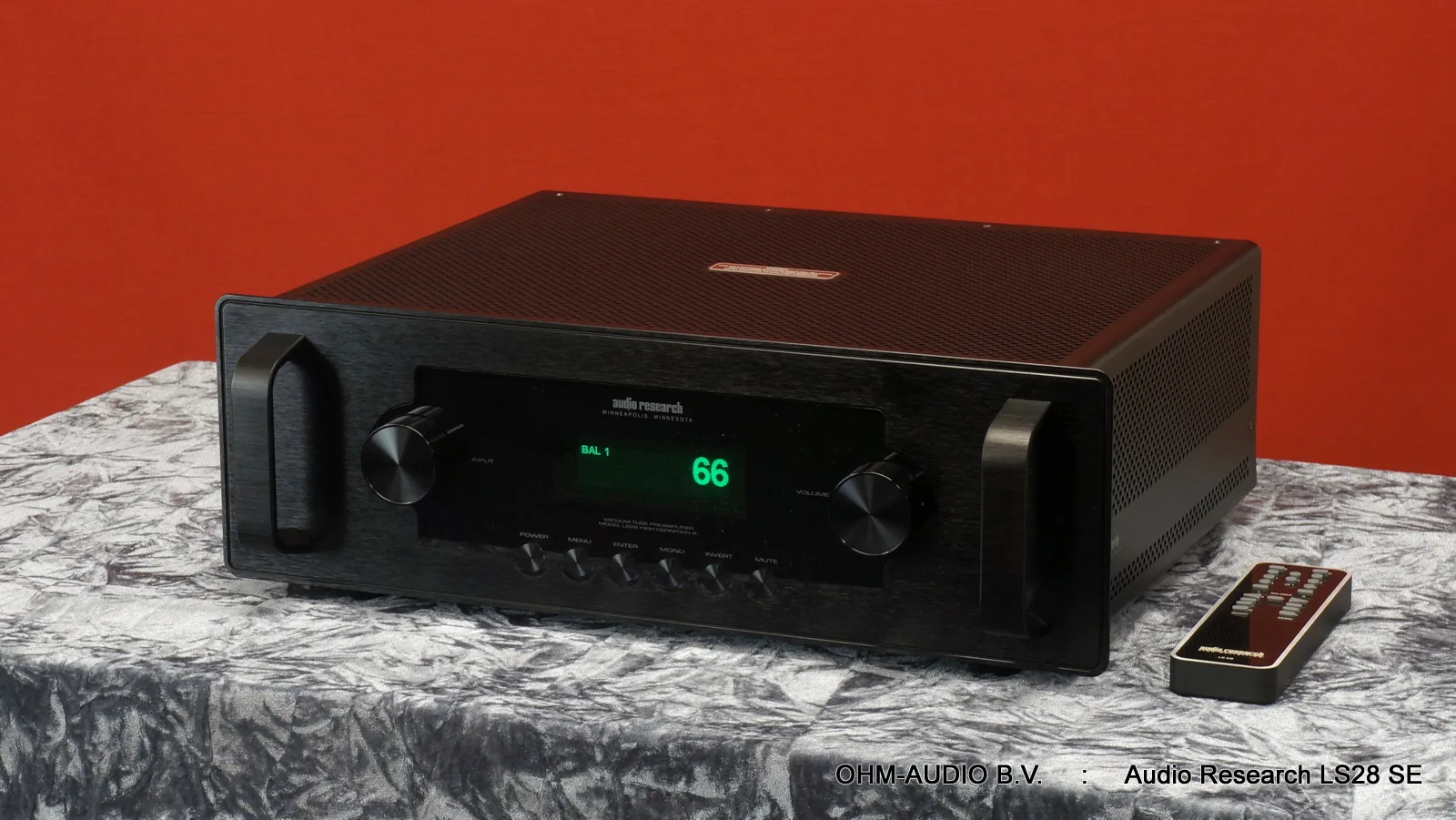 Audio Research LS28 SE, High-End Tube Preamp, Demo Model : GERESERVEERD