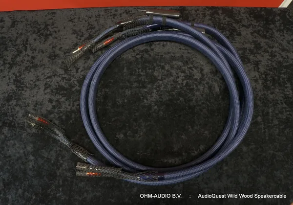 AudioQuest Wild Wood, High-end Luidsprekerkabel, 2.5 Meter, Nieuwste DBS-Systeem, Occasion