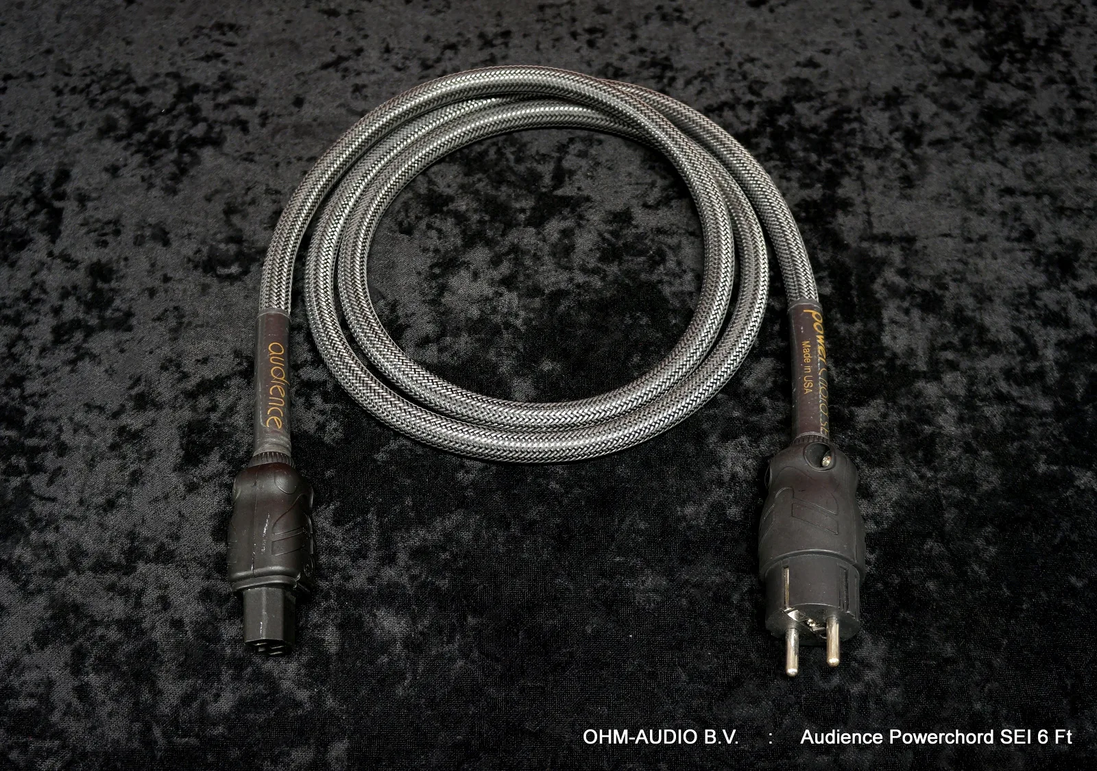 Audience PowerChord SE-i, 6 Feet/ 1.8 Meter, Original Packaging, Used : SOLD