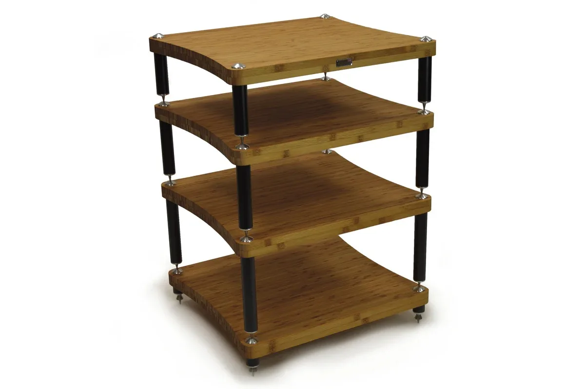 Atacama Evoque Eco 65-60 SE2, High End Hifi Rack, Solid Bamboo Shelves, Choice of Light and Dark