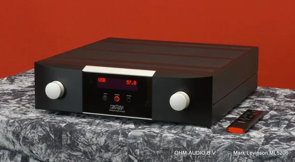 Mark Levinson 5206 Dual Mono Vorverstärker & DAC, Perfekter Zustand mit Originalverpackung, Gebraucht