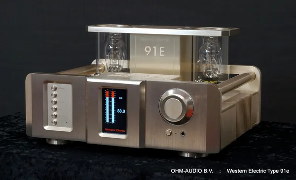 Western Electric WE 91E, Integrierter Röhrenverstärker, WE 300B Röhren, 2 x 20 Watt : DEMO