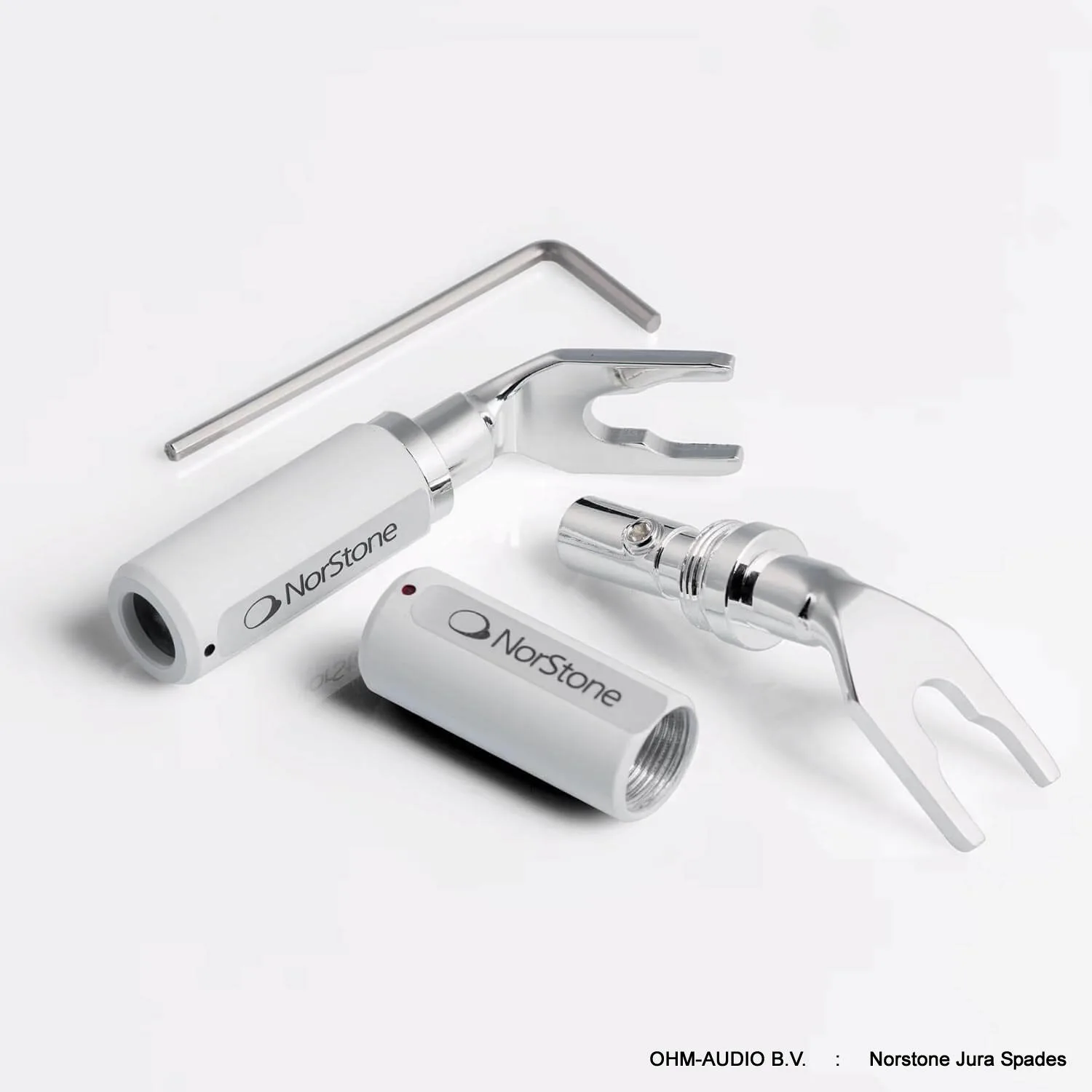 Norstone Jura Spades, Silver-Plated, Set of 4 Pieces, Brand New in Unopened Packaging