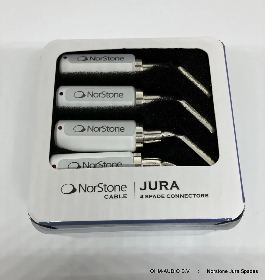 Norstone Jura Spades, Silver-Plated, Set of 4 Pieces, Brand New in Unopened Packaging