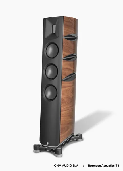 Borresen Acoustics T3, 2.5-Way Floor-Standing Speaker, Available in Cryo or SSE Version