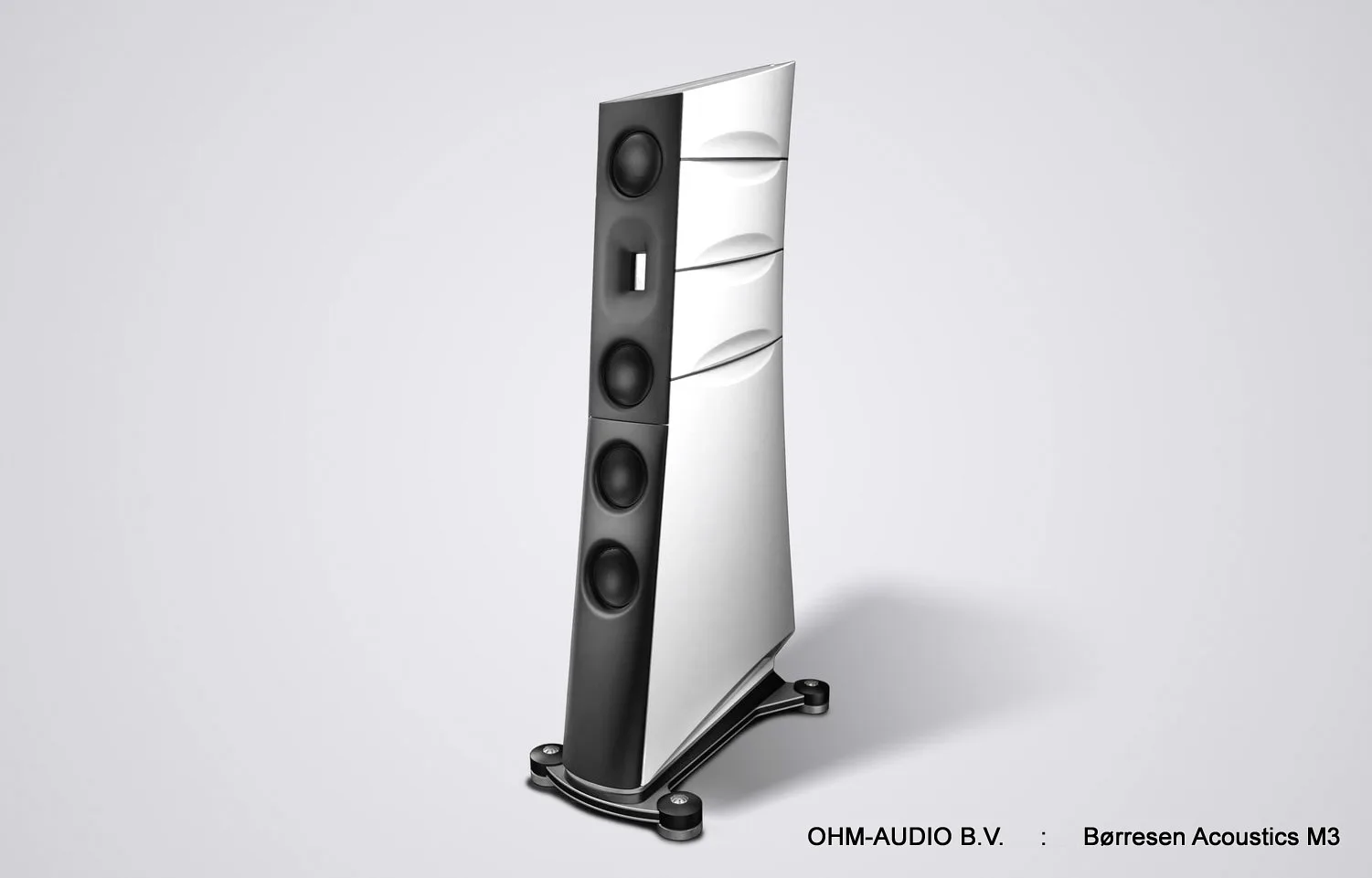 Borresen Acoustics M3, Vlaggenschipmodel 2.5-Weg Vloerstaande Luidspreker