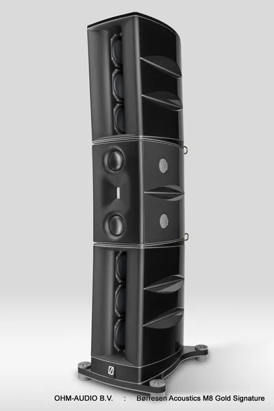 Borresen Acoustics M8 Gold Signature, State of The Art Luidsprekersysteem