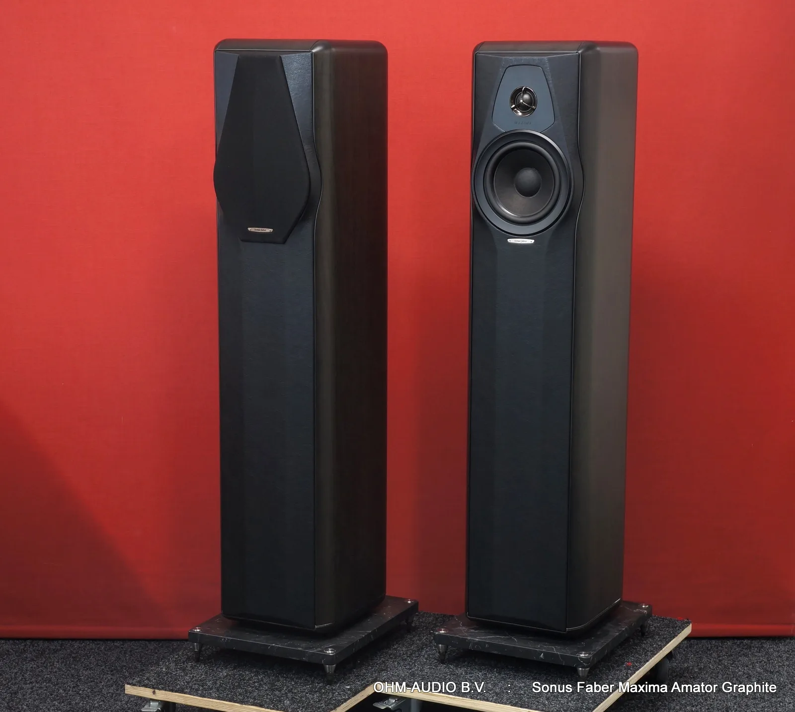 Sonus Faber Maxima Amator, Graphite, Jeune Occasion, État Neuf et Complet