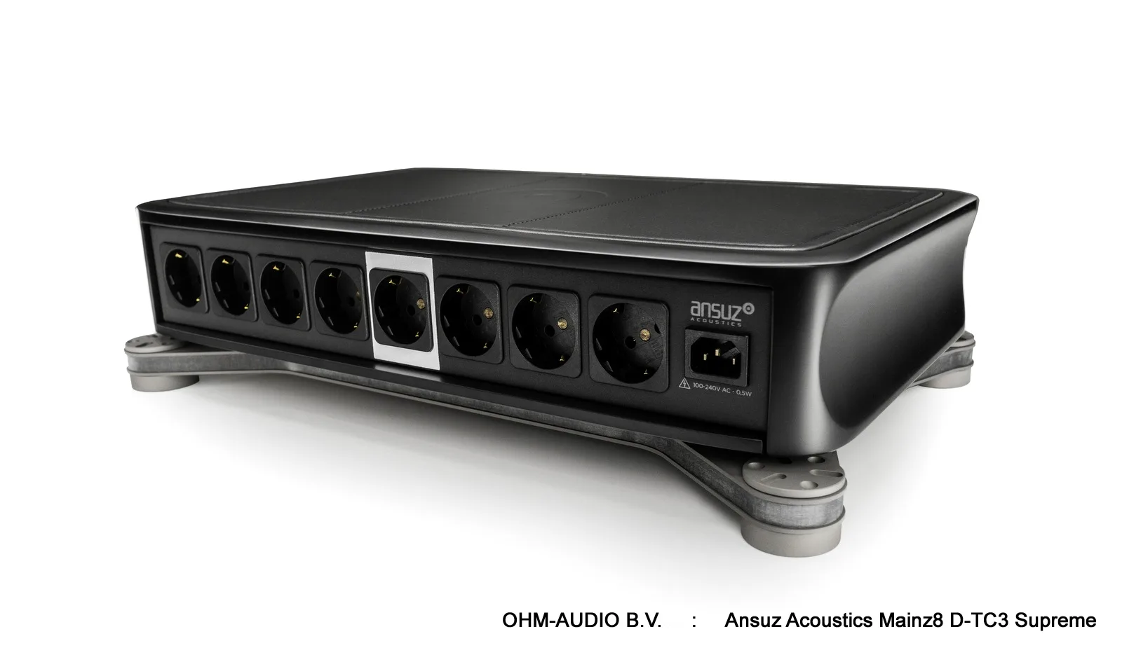 Ansuz Acoustics Mainz8 D-TC3 Supreme, Ultra Référence Conditionneur d'alimentation, 8 Sorties