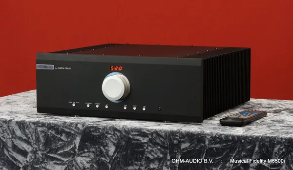 Musical Fidelity M6 500i, Amplificateur Intégré : Réservé