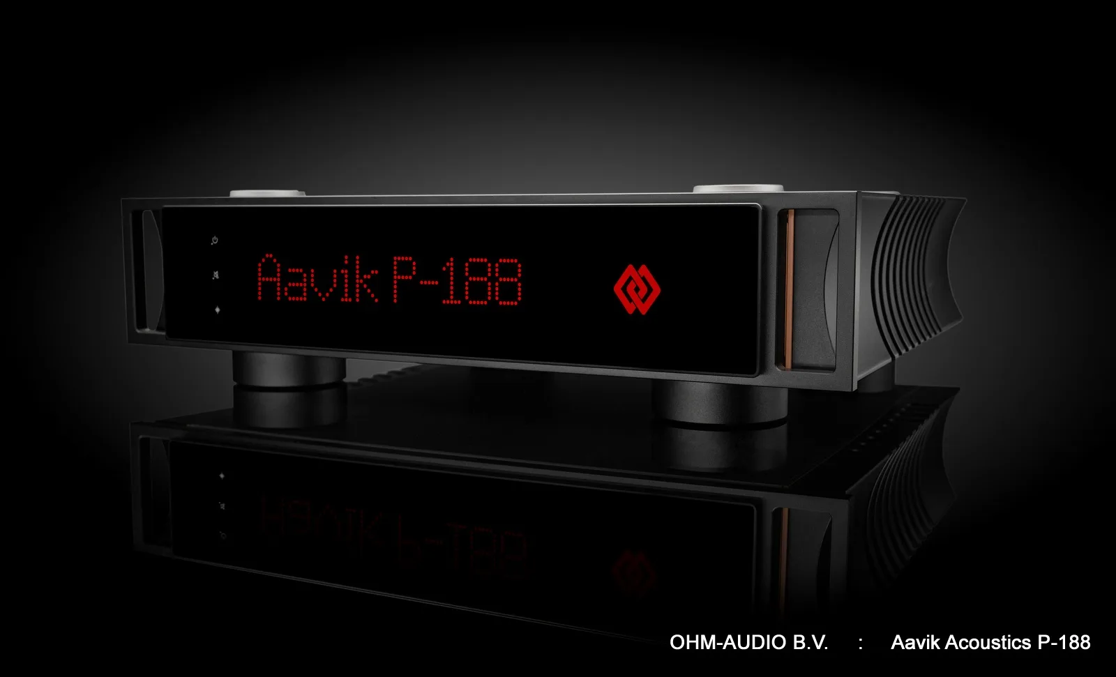 Aavik Acoustics P-188, Stereo Power Amplifier, 2 x 300 Watts at 8 Ohms