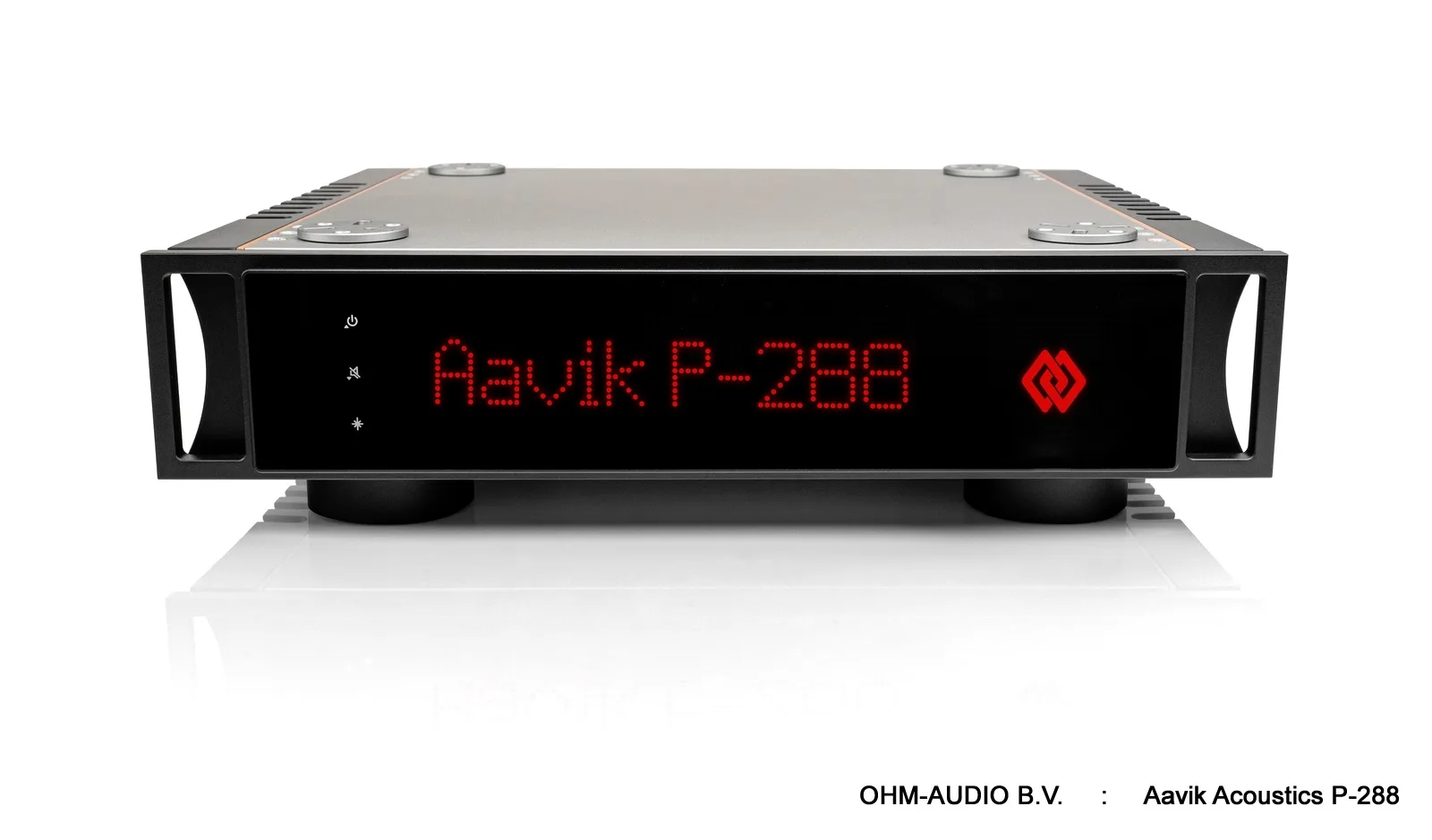 Aavik Acoustics P-288, Stereo Eindversterker, 2x300 Watt aan 8 Ohm