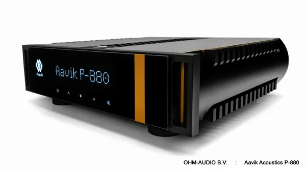 Aavik Acoustics P-880 2 x 200 Watt, 2 x 250 Watt Pure Klasse A Eindversterker