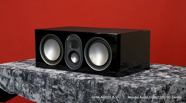 Monitor Audio C250 Gold 5G, Center Lautsprecher, Hochglanz Schwarz : AUSVERKAUFT