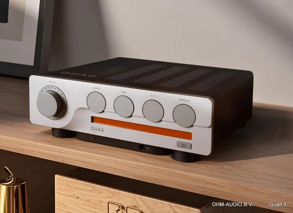 Quad 3, Compact Integrated Amplifier with Built-in DAC, New