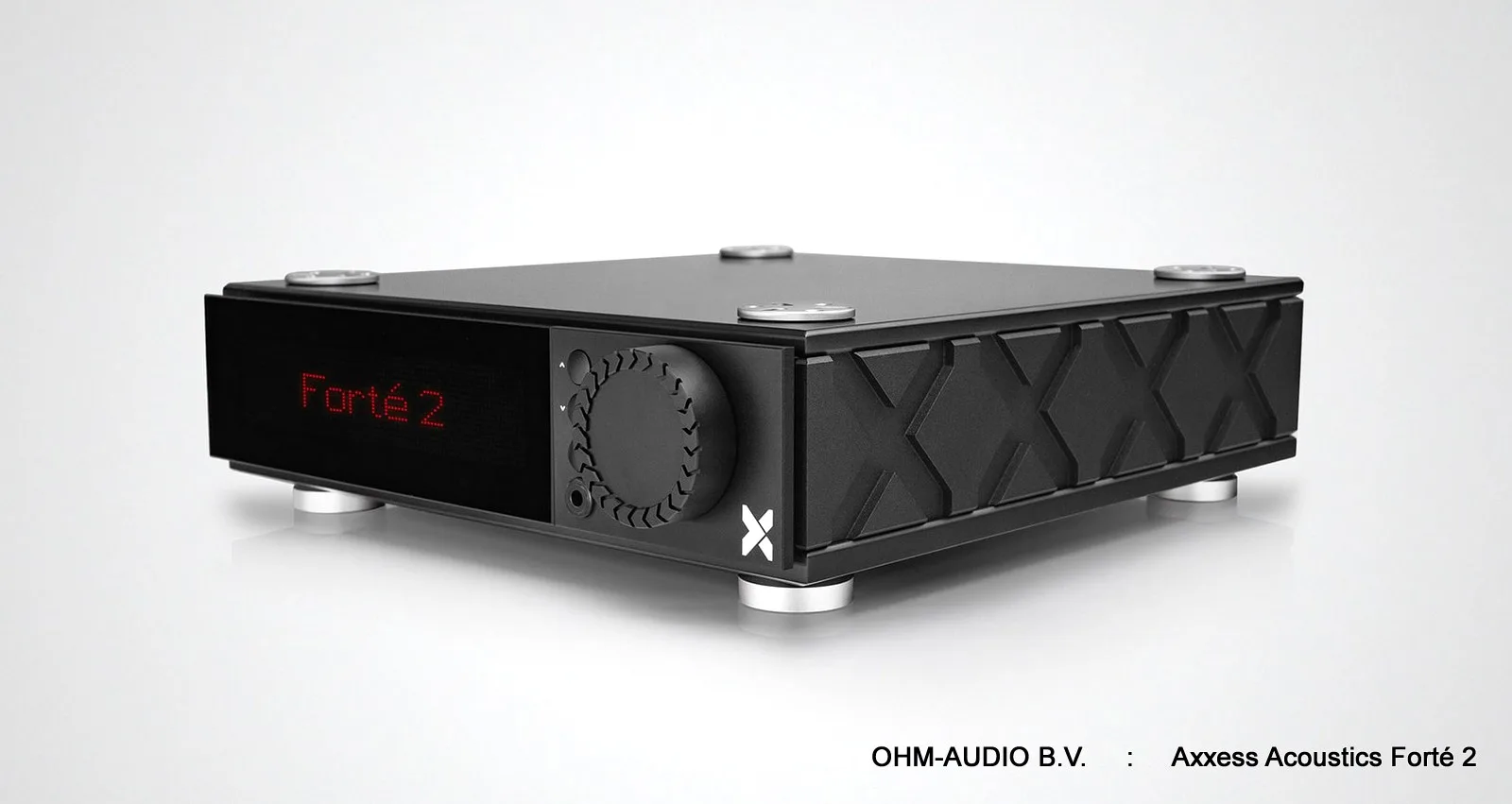 Axxess Forté 2, All-in-One Streaming Versterker, 2 x 100 Watt