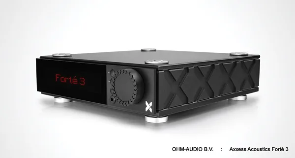 Axxess Forté 3, All-in-One Streaming Versterker, 2 x 100 Watt