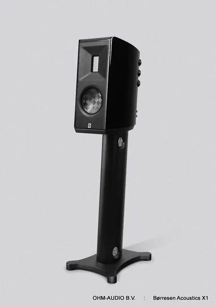 Borresen X1, High End 2-Weg Monitor Luidspreker