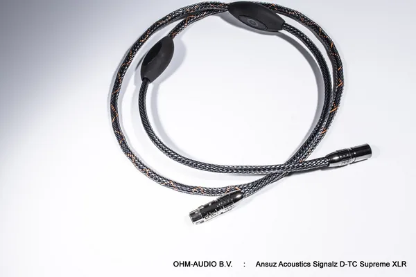 Ansuz Acoustics Signalz D-TC Supreme XLR Ultra Reference Analogue Interlink, 2.00m : Réservé