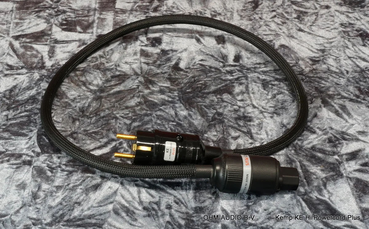 Kemp Elektroniks Ke Hi Powercord Plus, 1.0 Meter, Occasion