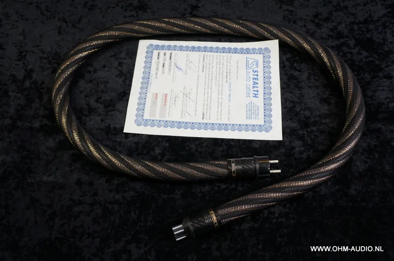 Stealth Dream V10 Digital Powercord : SOLD to France