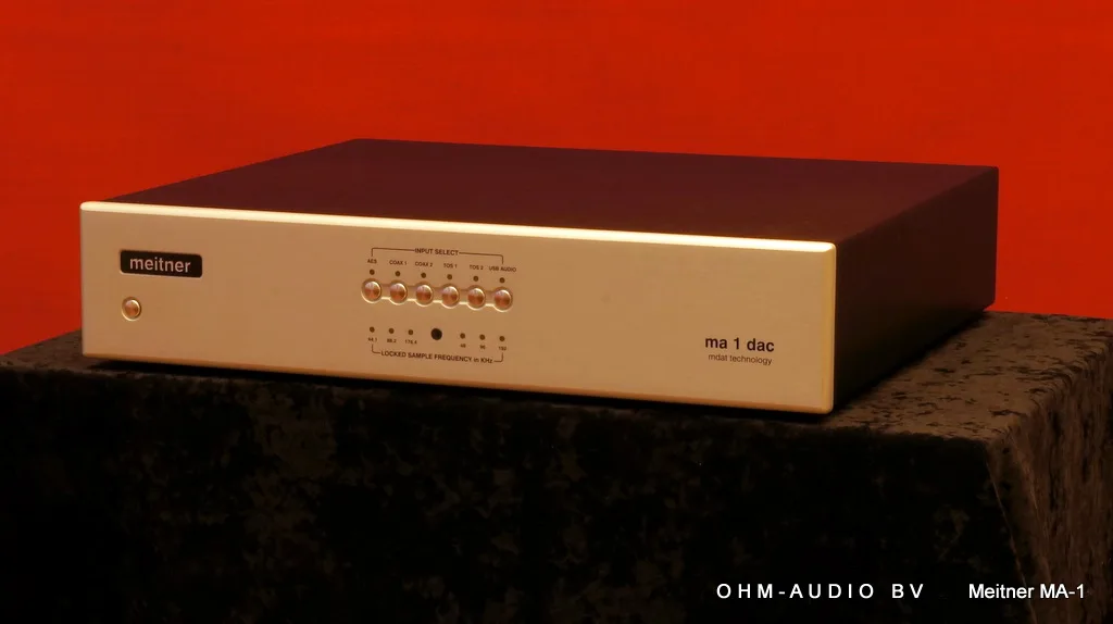 Meitner MA-1 DAC Argent : VENDU vers la Suisse