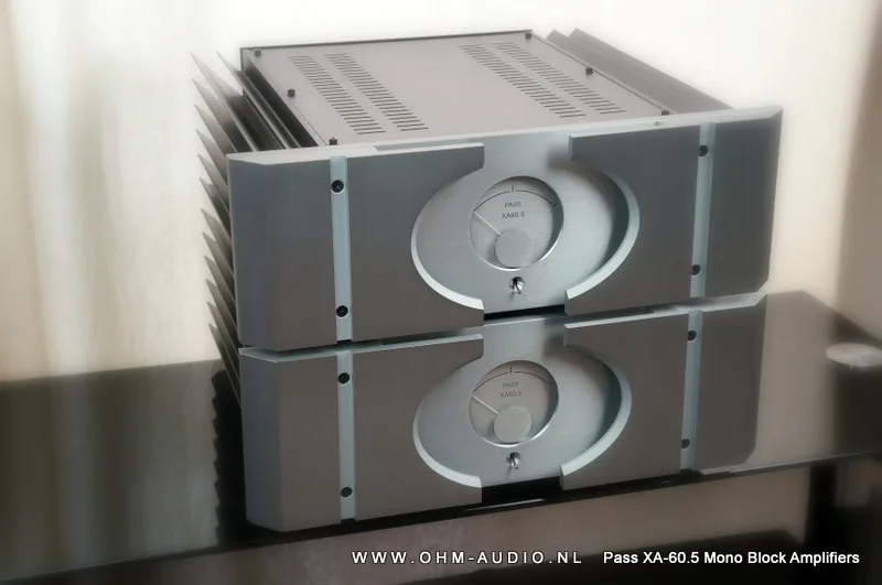Amplificateurs Monoblocs Classe A Pure Pass XA60.5 : VENDU en Belgique