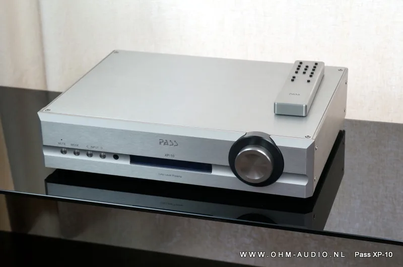 Pass XP-10 Balanced Pre Amplifier : SOLD to the Netherlands