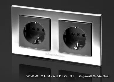 Gigawatt G-044d Shuko, Wandsteckdose, Doppel