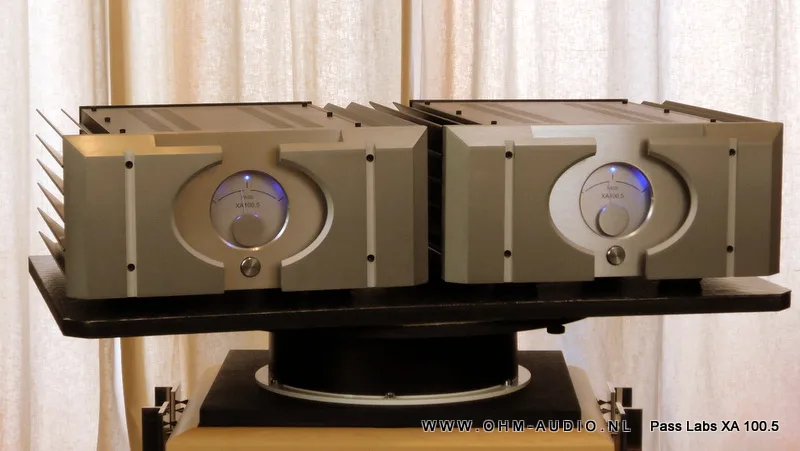 Pass Labs XA 100.5 Amplificateurs Monobloc Classe A : VENDU en Allemagne