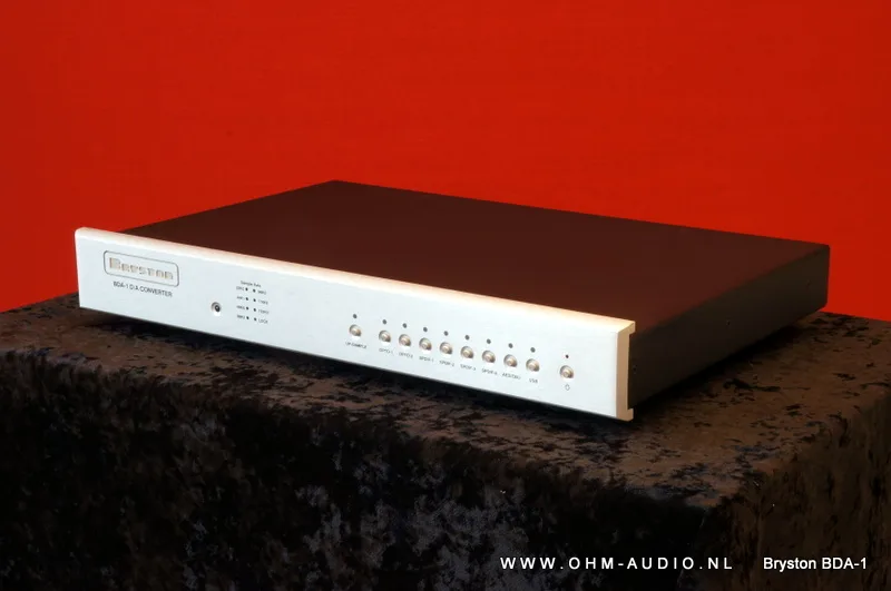 Bryston BDA-1 DA Converter, 16/44 - 24/192 and USB : SOLD to the Netherlands