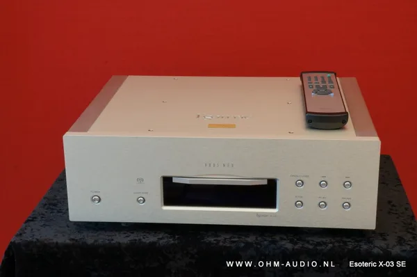 Lecteur CD/SACD Esoteric X-03 SE Special Edition : VENDU au Danemark