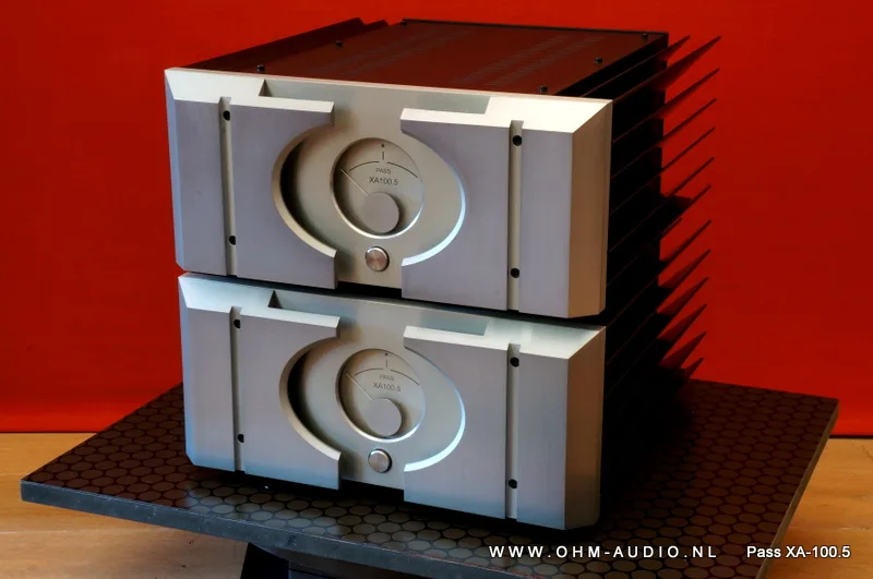 Amplificateurs monoblock Class A Pass Labs XA-100.5 Numéro de série élevé : VENDU en Allemagne