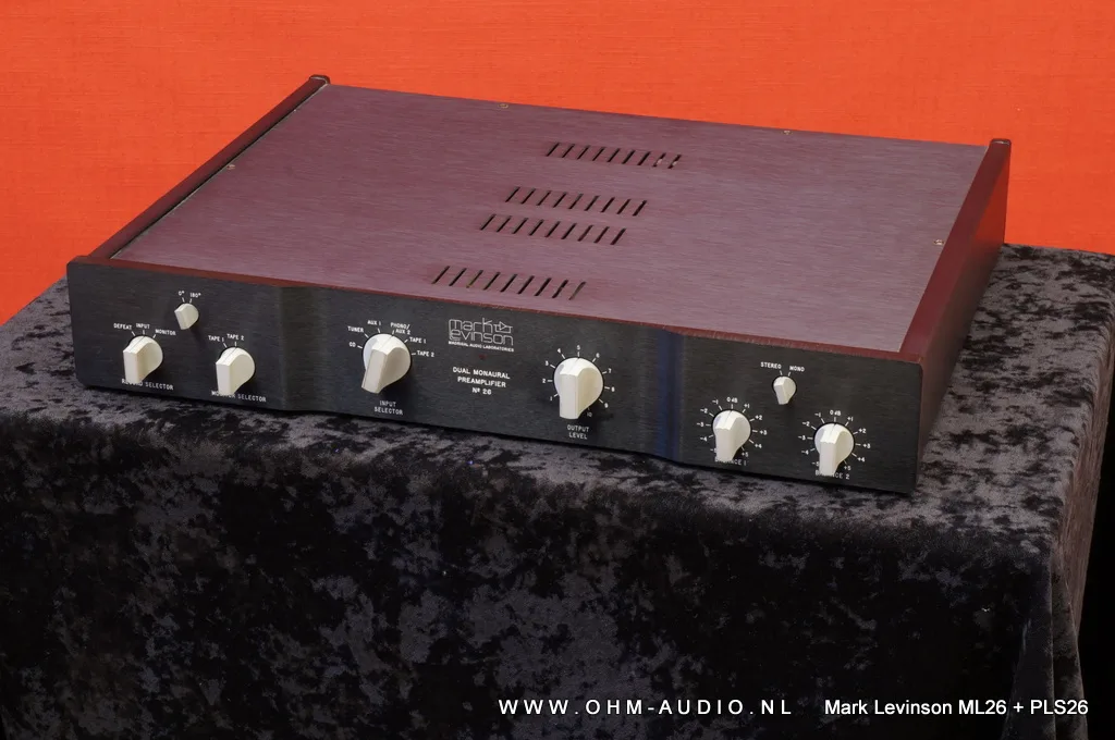 Mark Levinson ML-26 / PLS-226 / Camac : VENDU au Danemark