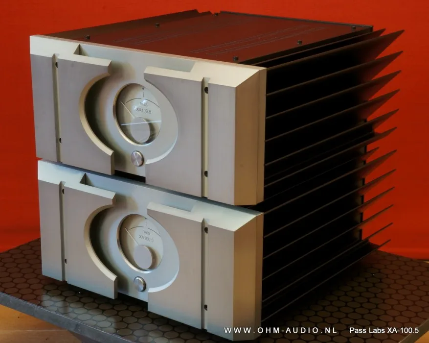 Pass Labs XA-100.5 Monoblocs Classe A Pure : VENDU aux Pays-Bas