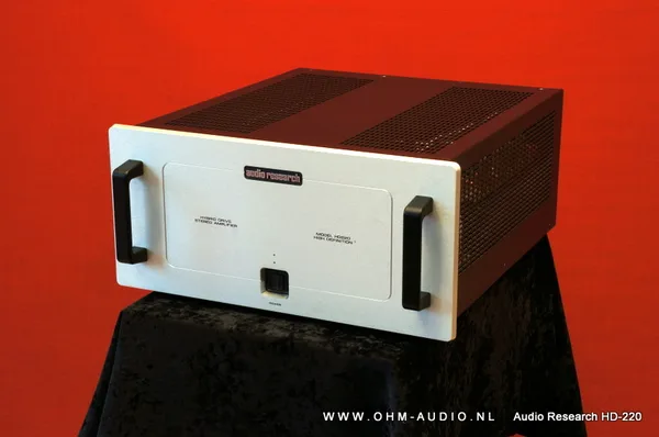 Audio Research HD-220 : SOLD to the Netherlands