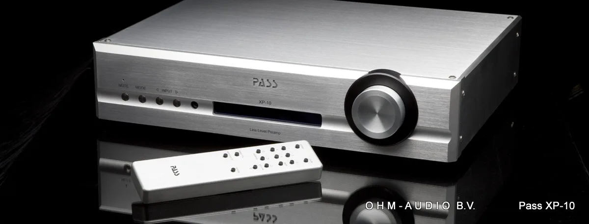 Pass Labs XP-10 Balanced Preamplifier : Sold to the Netherlands