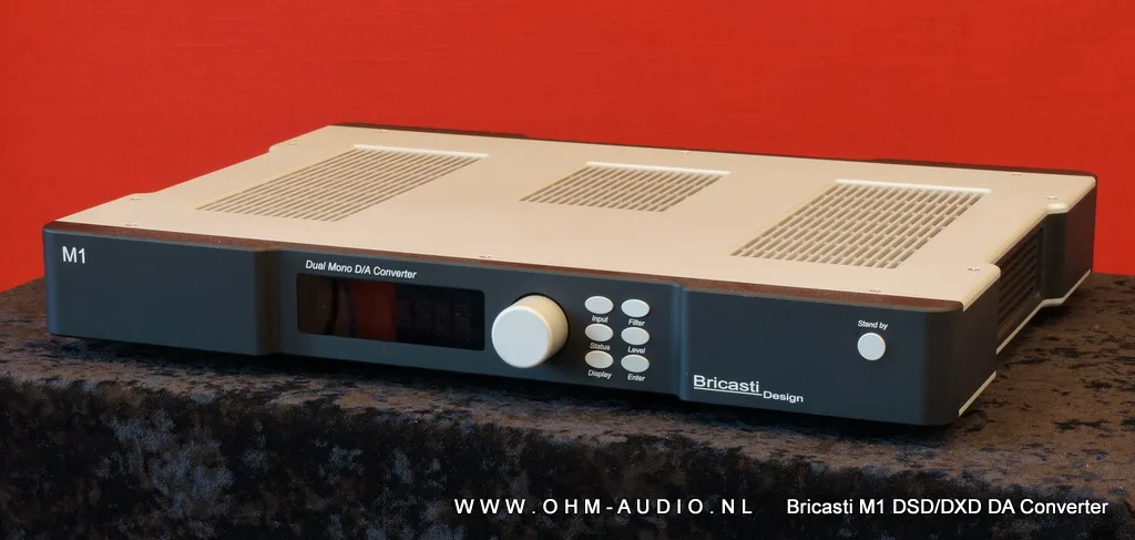 Bricasti M1 Dual Mono DSD et PCM DA Converter, Démo : VENDU aux Pays-Bas